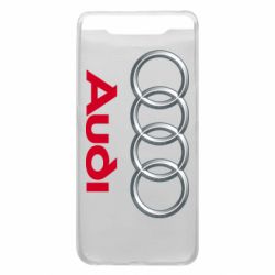 Чехол для Samsung A80 Audi 3D Logo - PrintSalon