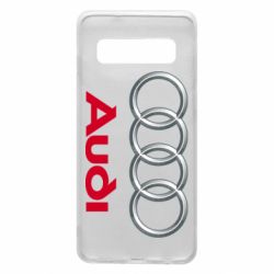 Чехол для Samsung S10 Audi 3D Logo - PrintSalon