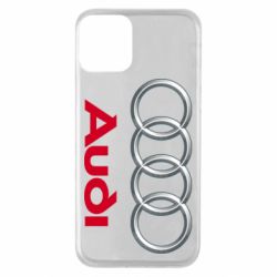 Чехол для iPhone 11 Audi 3D Logo - PrintSalon