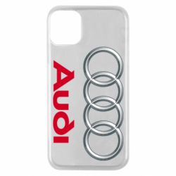 Чехол для iPhone 11 Pro Audi 3D Logo - PrintSalon