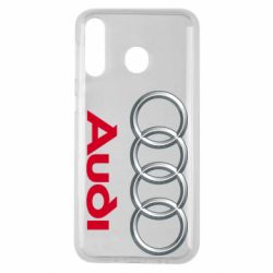 Чехол для Samsung M30 Audi 3D Logo - PrintSalon