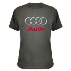 Камуфляжная футболка Audi 3D Logo - PrintSalon