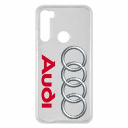 Чехол для Xiaomi Redmi Note 8 Audi 3D Logo - PrintSalon