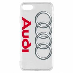 Чехол для iPhone SE 2020 Audi 3D Logo - PrintSalon
