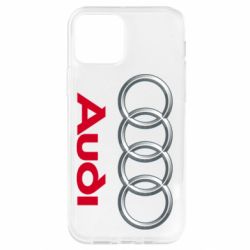 Чехол для iPhone 12 Pro Audi 3D Logo - PrintSalon