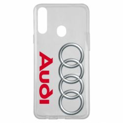 Чехол для Samsung A20s Audi 3D Logo - PrintSalon