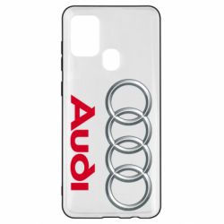 Чехол для Samsung A21s Audi 3D Logo - PrintSalon