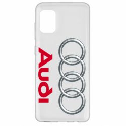 Чехол для Samsung A31 Audi 3D Logo - PrintSalon