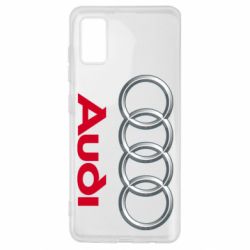 Чохол для Samsung A41 Audi 3D Logo