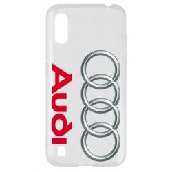 Чехол для Samsung A01/M01 Audi 3D Logo - PrintSalon