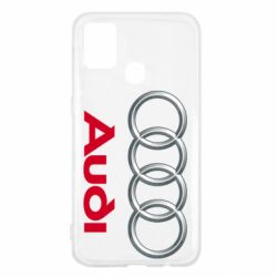 Чехол для Samsung M31 Audi 3D Logo - PrintSalon