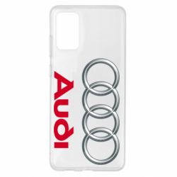 Чехол для Samsung S20+ Audi 3D Logo - PrintSalon
