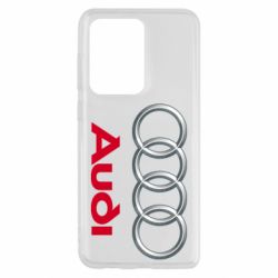 Чехол для Samsung S20 Ultra Audi 3D Logo - PrintSalon