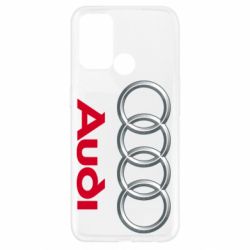 Чехол для Oppo A52/A72/A92 Audi 3D Logo - PrintSalon