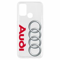 Чехол для Oppo A53/A32/A33 Audi 3D Logo - PrintSalon