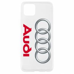 Чехол для Oppo A92s Audi 3D Logo - PrintSalon