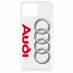 Чехол для Oppo Reno 4 Lite Audi 3D Logo - PrintSalon