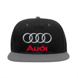 Снепбек Audi 3D Logo - PrintSalon