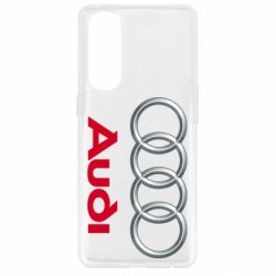 Чехол для Oppo Reno 4 Pro Audi 3D Logo - PrintSalon