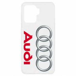 Чехол для Oppo Reno 5 Lite Audi 3D Logo - PrintSalon