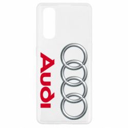 Чехол для Oppo Find X2 Audi 3D Logo - PrintSalon