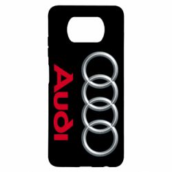 Чехол для Xiaomi Poco X3 Audi 3D Logo - PrintSalon