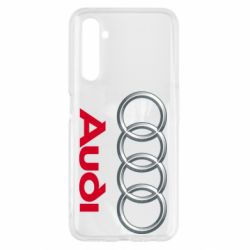 Чехол для Realme 6 Audi 3D Logo - PrintSalon