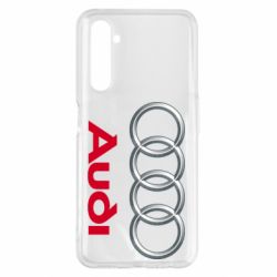 Чехол для Realme 6 Pro Audi 3D Logo - PrintSalon