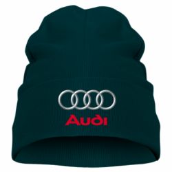 Детская шапка Audi 3D Logo - PrintSalon
