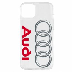Чехол для iPhone 14 Plus Audi 3D Logo - PrintSalon