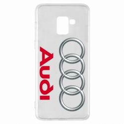 Чехол для Samsung A8+ 2018 Audi 3D Logo - PrintSalon