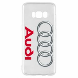 Чехол для Samsung S8 Audi 3D Logo - PrintSalon