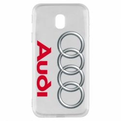 Чехол для Samsung J3 2017 Audi 3D Logo - PrintSalon
