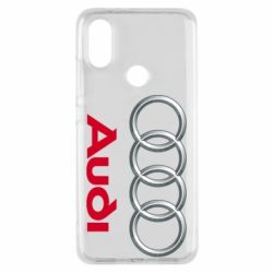 Чехол для Xiaomi Mi A2 Audi 3D Logo - PrintSalon