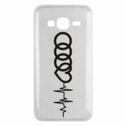 Чехол для Samsung J3 2016 Audi heart rate - PrintSalon