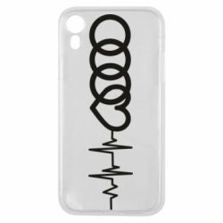 Чехол для iPhone XR Audi heart rate - PrintSalon
