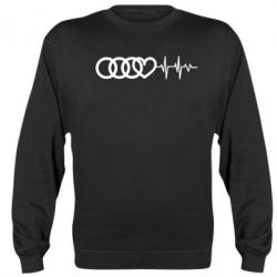 Cвитшот Audi heart rate - PrintSalon