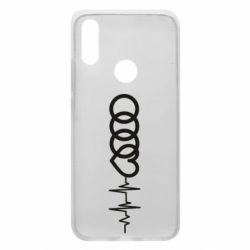 Чехол для Xiaomi Redmi 7 Audi heart rate - PrintSalon