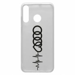 Чехол для Huawei P30 Lite Audi heart rate - PrintSalon