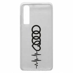 Чехол для Huawei P30 Audi heart rate - PrintSalon