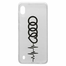 Чехол для Samsung A10 Audi heart rate - PrintSalon