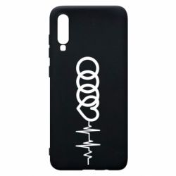 Чехол для Samsung A70 Audi heart rate - PrintSalon