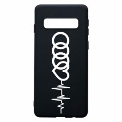 Чехол для Samsung S10 Audi heart rate - PrintSalon