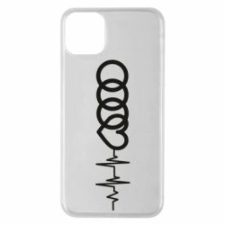 Чехол для iPhone 11 Pro Max Audi heart rate - PrintSalon