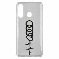 Чехол для Samsung M40 Audi heart rate - PrintSalon