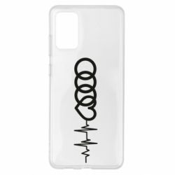 Чехол для Samsung S20+ Audi heart rate - PrintSalon