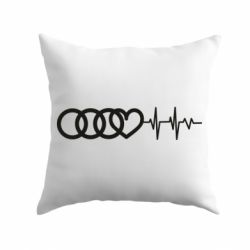 Подушка Audi heart rate - PrintSalon