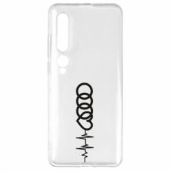 Чехол для Xiaomi Mi10/10 Pro Audi heart rate - PrintSalon