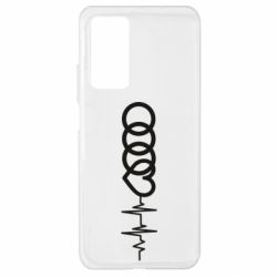 Чехол для Xiaomi Mi 10T/10T Pro Audi heart rate - PrintSalon