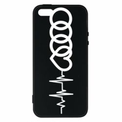 Чехол для iPhone5/5S/SE Audi heart rate - PrintSalon